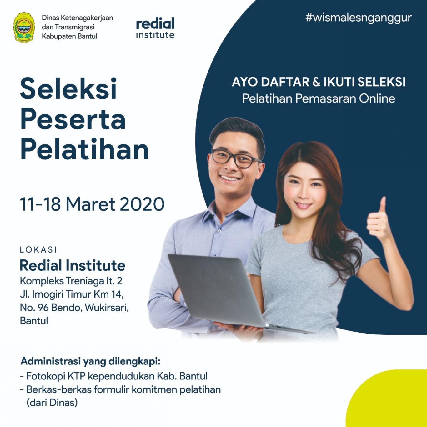 PEMBUKAAN PENDAFTARAN PEMASARAN ONLINE